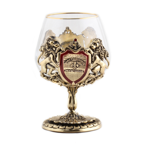 Бокалы - "Royal Glass Creations" - Бокал для коньяка "Юбилей 70 лет в деревянной шкатулке фото 6